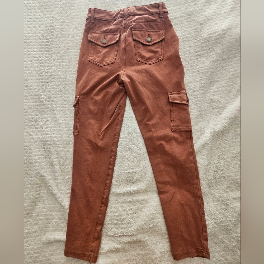 Rust Cargo Pants - Picture 8 of 9